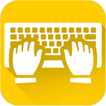 App-ikon för ASL Skrivbok